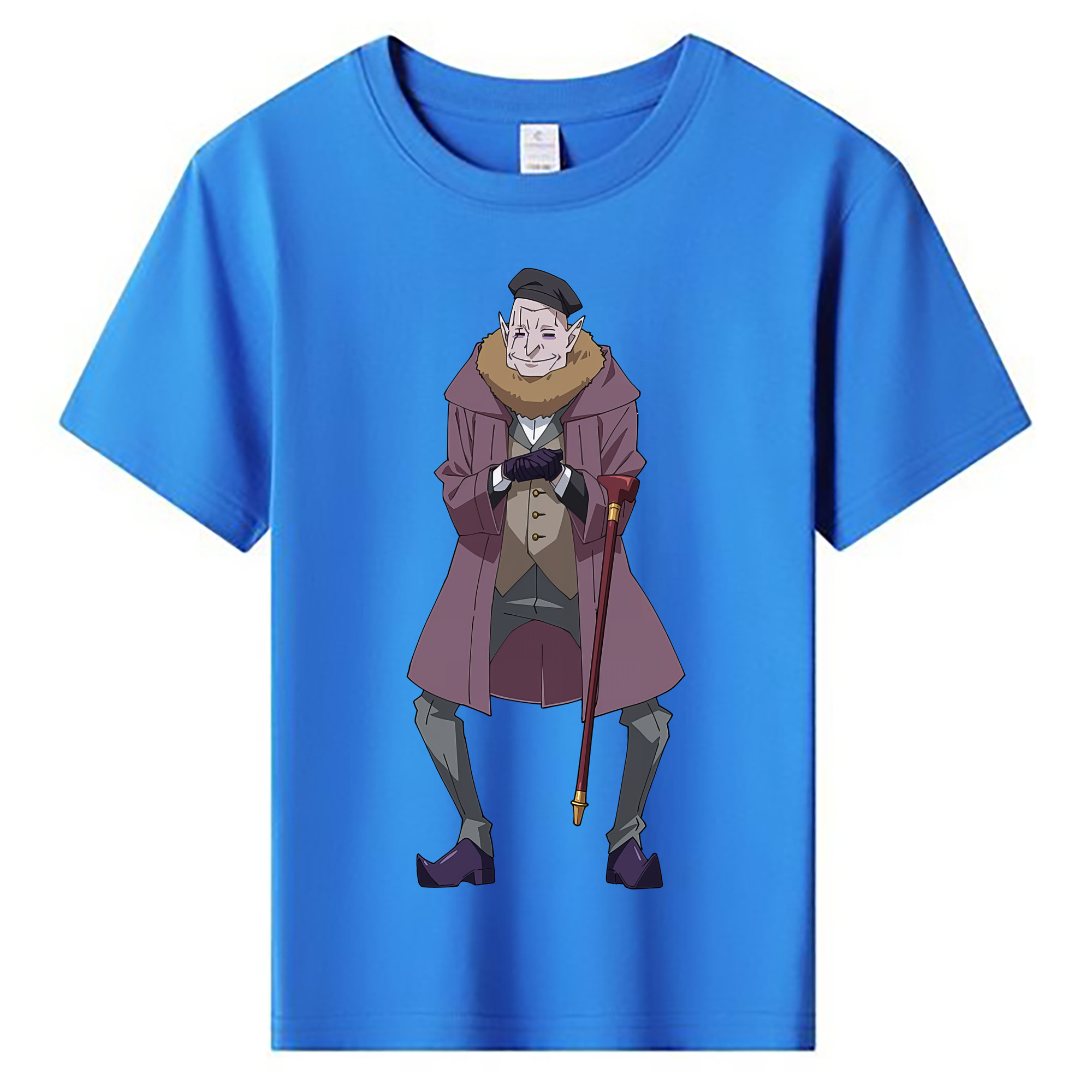 （画像用） 転スラ Regarding Reincarnated to Slime 綿100％キッズTシャツ（フロントプリント）